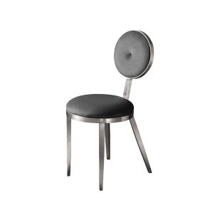 Ravello Dining Chair Silver - Smoke