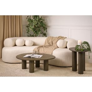 Rolls 3-sitssoffa - Natural Linen