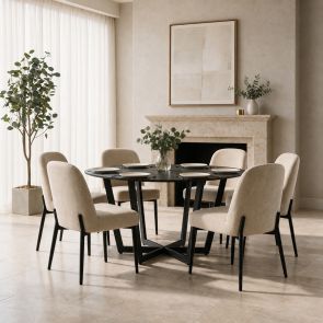 Valenza Chaise de salle à manger – Sable