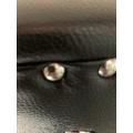 (ID:36666-36721) 2 x TORINO CHAIR (77) -BLACK PU - RING-view7