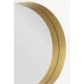 Alana Round Mirror – Brass-view3