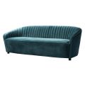 Alice 3-Sitzer Sofa - Pfauenblau-view4