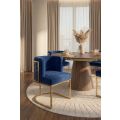 Alveare Dining Chair Brass - Royal Blue-view3
