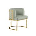 Alveare Dining Chair Brass - Jade-view2