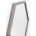 Alveare Wandspiegel Geborsteld Chroom-view4