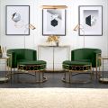 Alveare Fauteuil, base laiton - Vert bouteille-view3