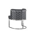 Alveare Matstol Silver - Smoke-view1