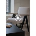 Archie Chaise de salle à manger  –  Limestone-view4
