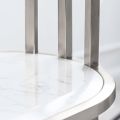 Aria Console Table Silver-view3