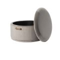 Aria Pouf de rangement - Gris colombe-view2