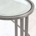 Aria Side Table Silver-view3