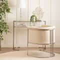 Aria Console Table Silver-view1