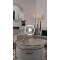 Aria Pouf de rangement - Gris colombe-view3