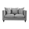 Ascot two Seat Sofa  – Dove Grey-view1