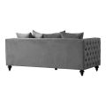 Ascot Three Seat Sofa – Flint Grey-view4