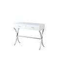 Aurelia Console en Verre Blanc-view2