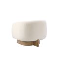 Barnaby Fauteuil  - Ivoire Chenille-view3
