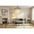 Baxter Right Hand Day Bed– Dove Grey  -view2