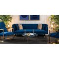 Baxter 3-Sitzer Sofa - Marineblau-view2