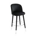 (ID:37292) Bellucci Counter stool-J-1178- Black Shiny Silver-view1