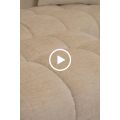Berlin Right Hand Corner Sofa – Light Taupe Chenille -view8