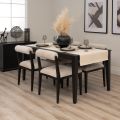 Blake 4-6 Seat Dining Table and 4 Hera Chairs-view1