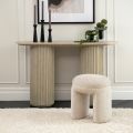 Bolo Tabouret - Taupe Clair Chenille-view2