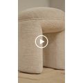 Bolo Tabouret - Taupe Clair Chenille-view7