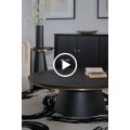 Brewster Black Coffee table-view3