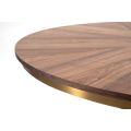 Brewster Eettafel Walnoot 6-8 personen-view4