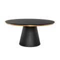 Brewster 6-8 Seat Black Dining Table and 6 Madison Dining Chairs-view2