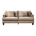 (ID:37460) Brunswick Three Seat Sofa C-128 - Taupe-view1