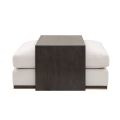 Burbank Footstool with Layered Coffee Table-view1