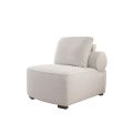 Cleo Chaise longue - Taupe Boucle-view1