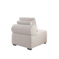 Cleo Chaise longue - Taupe Boucle-view3
