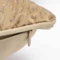Golden Cheetah Square Cushion-view6