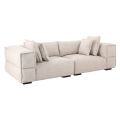 Doppio 3-Sitzer Sofa - Natürliches Poratti-view2