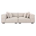 Doppio 3-Sitzer Sofa - Natürliches Poratti-view1