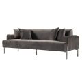 Duke 3-Sitzer Sofa - Karbongrau -view3