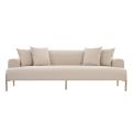 Duke Three Seat Sofa – Limestone-view3