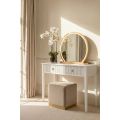 Elara Brass Dressing Mirror -view1