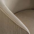 Ella Esszimmerstuhl - Taupe - Messing Basis-view4