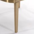 Ella Esszimmerstuhl - Taupe - Messing Basis-view5