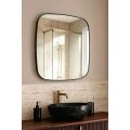 Emmerson Soft Square Mirror - Matt Black-view2