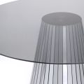 Emmeline Smoked Mirror Dining Table-view3