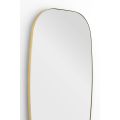 Emmerson Wall Mirror - Brushed Brass      -view3