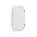 Emmerson Wall Mirror - Brushed Brass      -view1