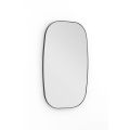 Emmerson Wall Mirror - Matt Black -view1