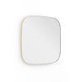 Emmerson Soft Square Mirror - Brushed Brass-view1