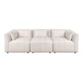 Essen Canapé 3 places – Ivoire Chenille-view1